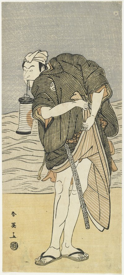 O_tani Oniji III en Niki Bennosuke, 1792 - Katsukawa Shun